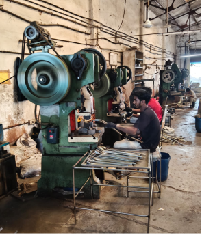 Power Pressing Area